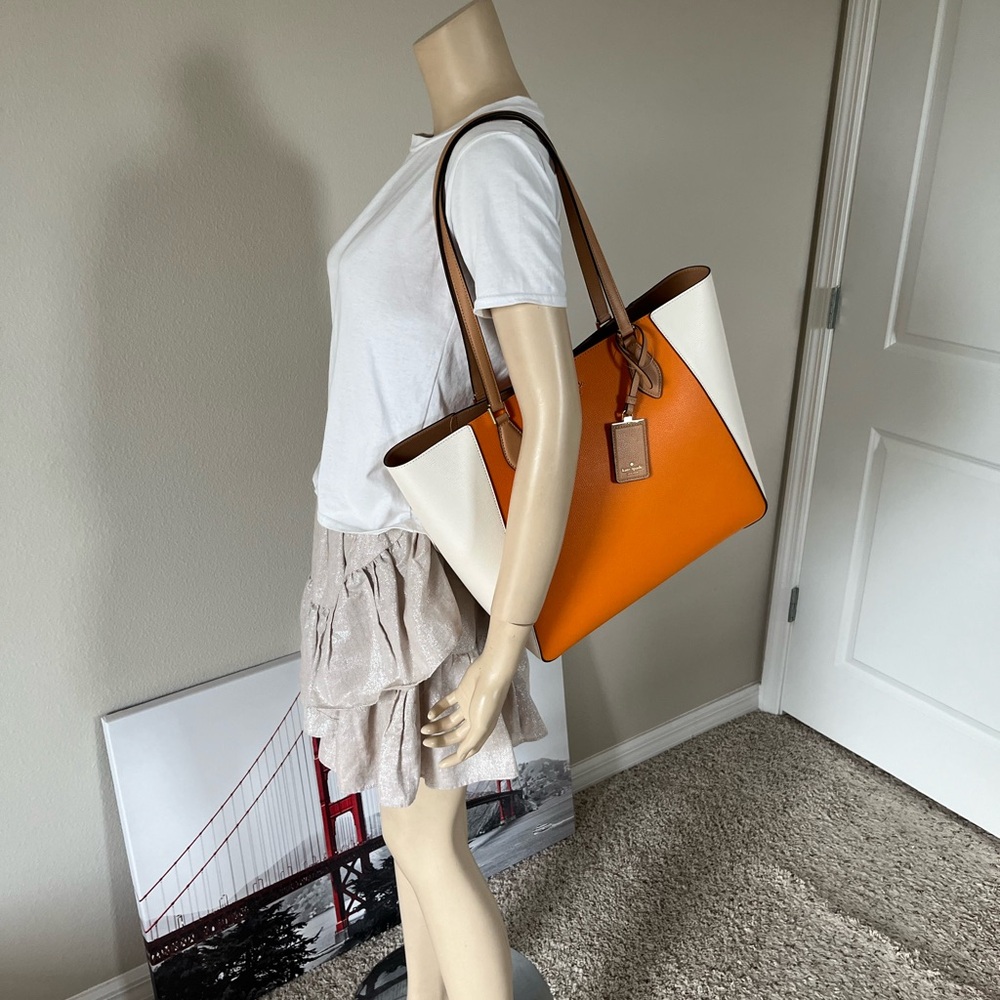 ♠️Kate Spade Poppy Colorblock Tote - Picture 9 of 13